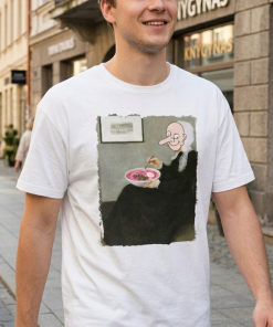 Marškinėliai UNISEX "Šaltibarščiai Whistler's Mother"